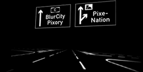 BlurCity navigation
