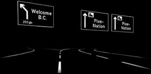 BlurCity navigation